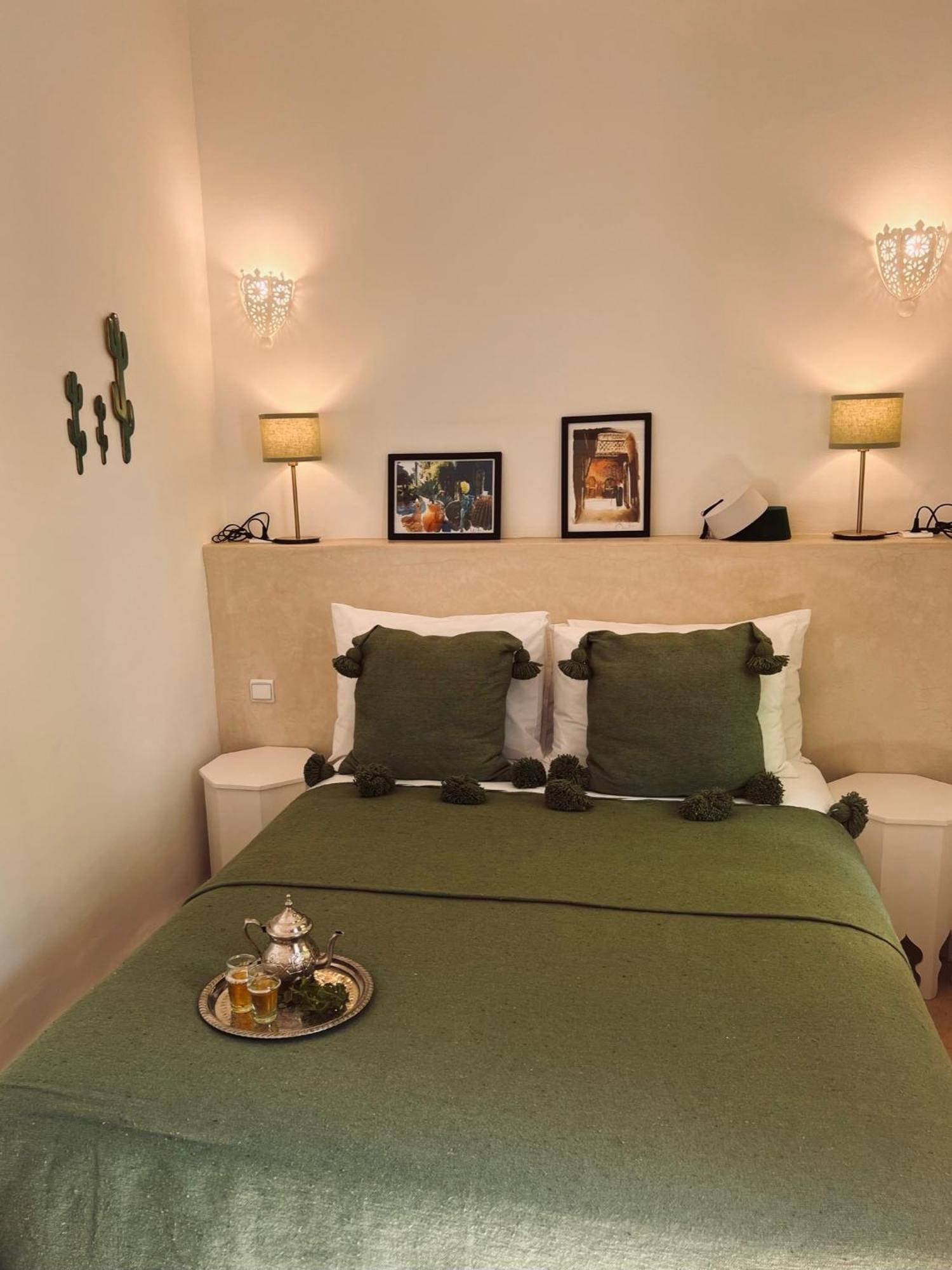 Riad Prive Sadaka Bassin Rooftop Marrakesh Extérieur photo