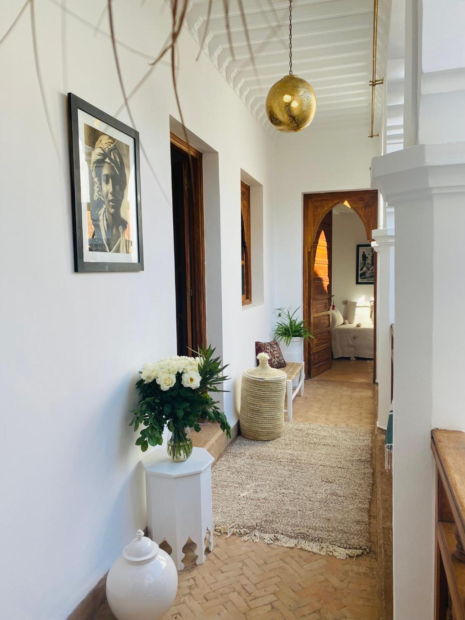 Riad Prive Sadaka Bassin Rooftop Marrakesh Extérieur photo
