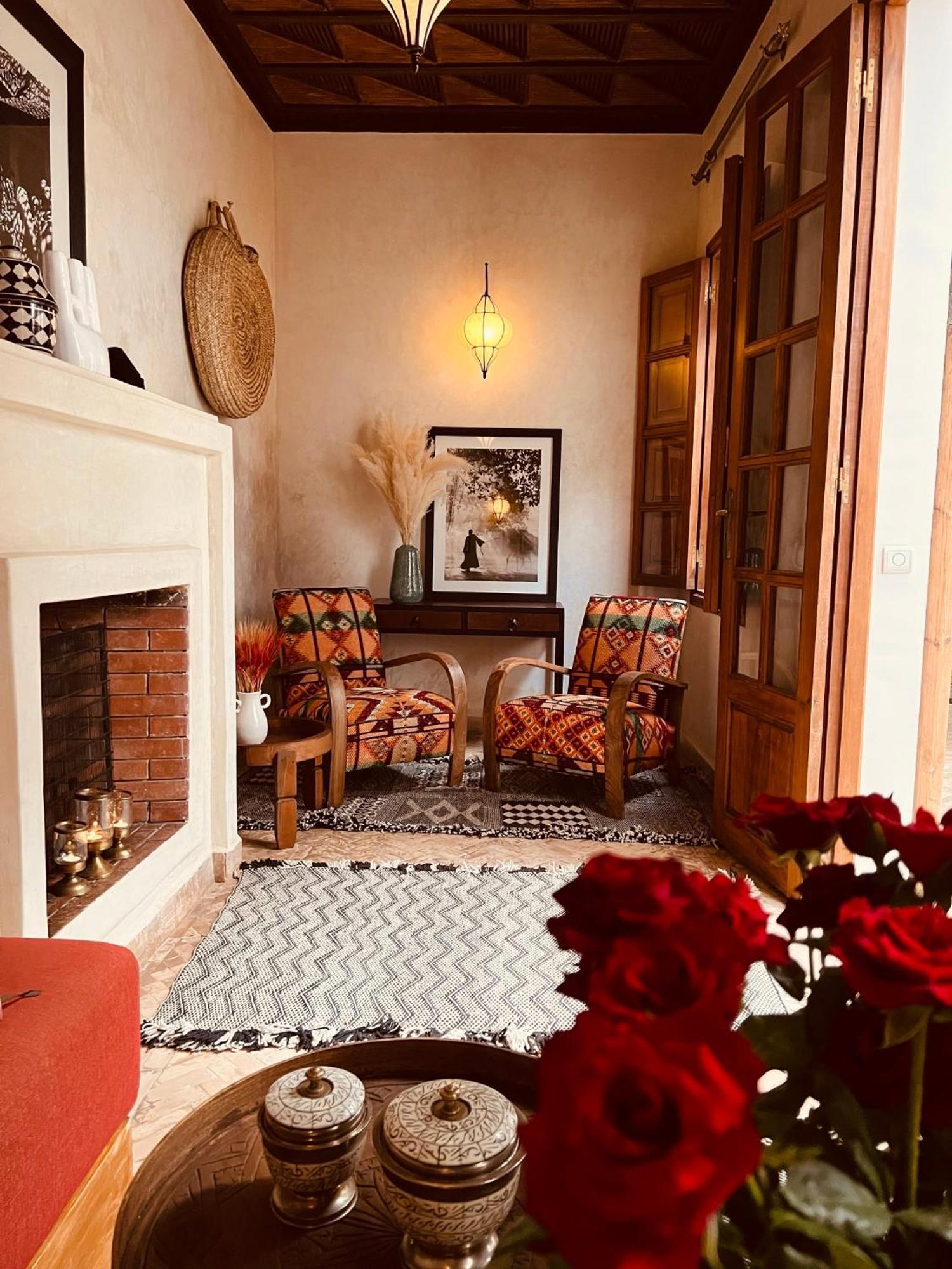 Riad Prive Sadaka Bassin Rooftop Marrakesh Extérieur photo