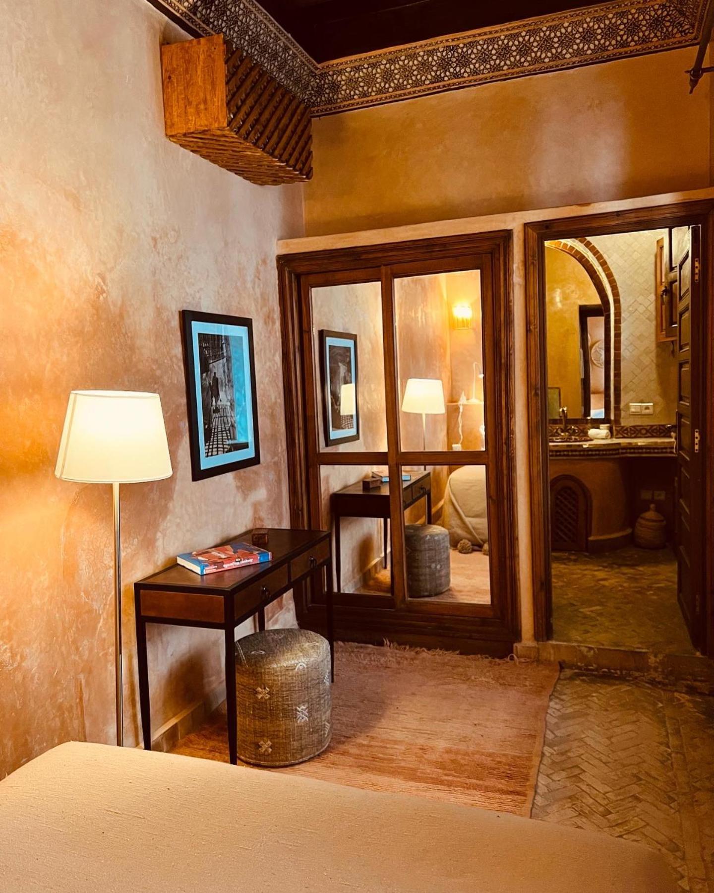 Riad Prive Sadaka Bassin Rooftop Marrakesh Extérieur photo