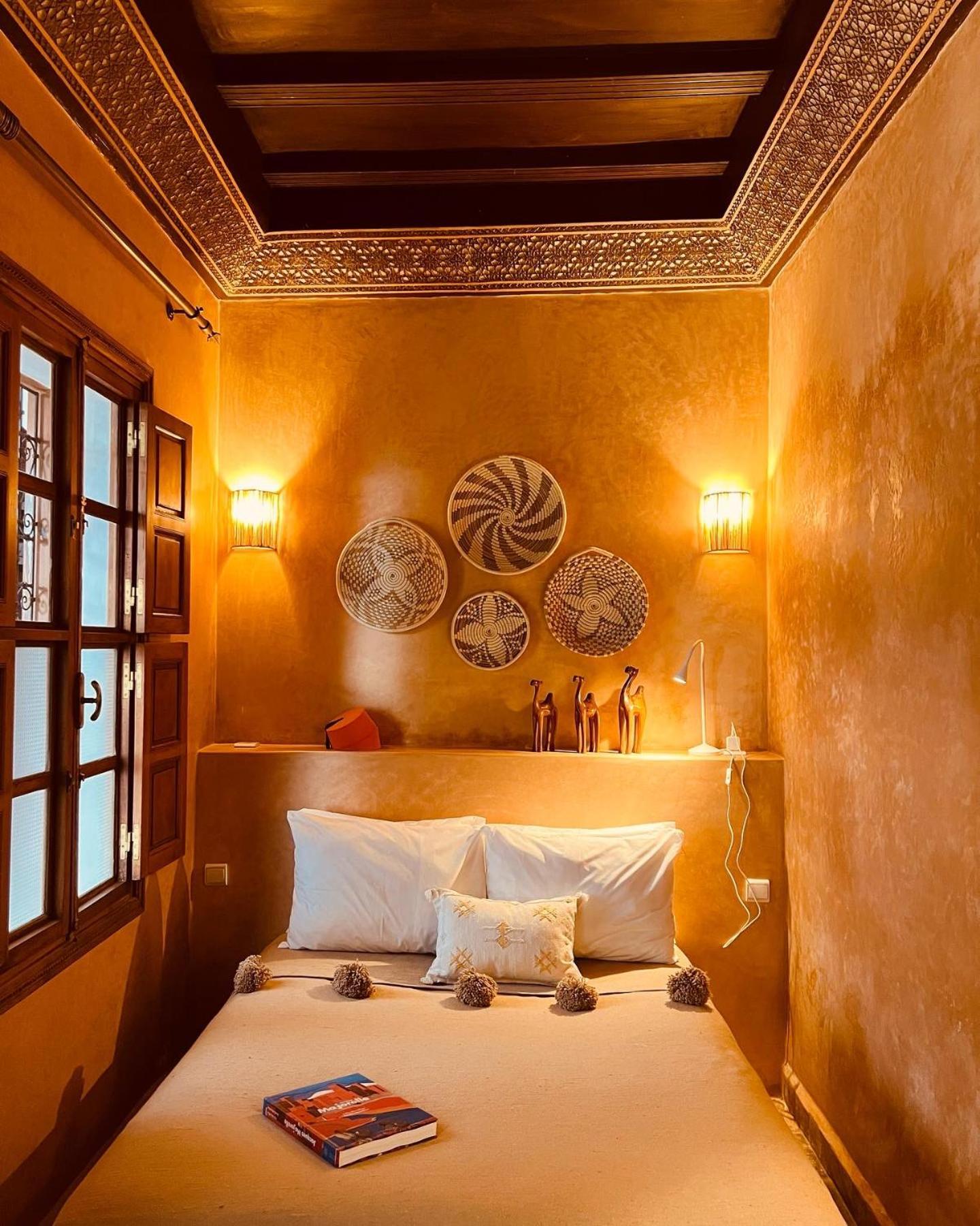 Riad Prive Sadaka Bassin Rooftop Marrakesh Extérieur photo