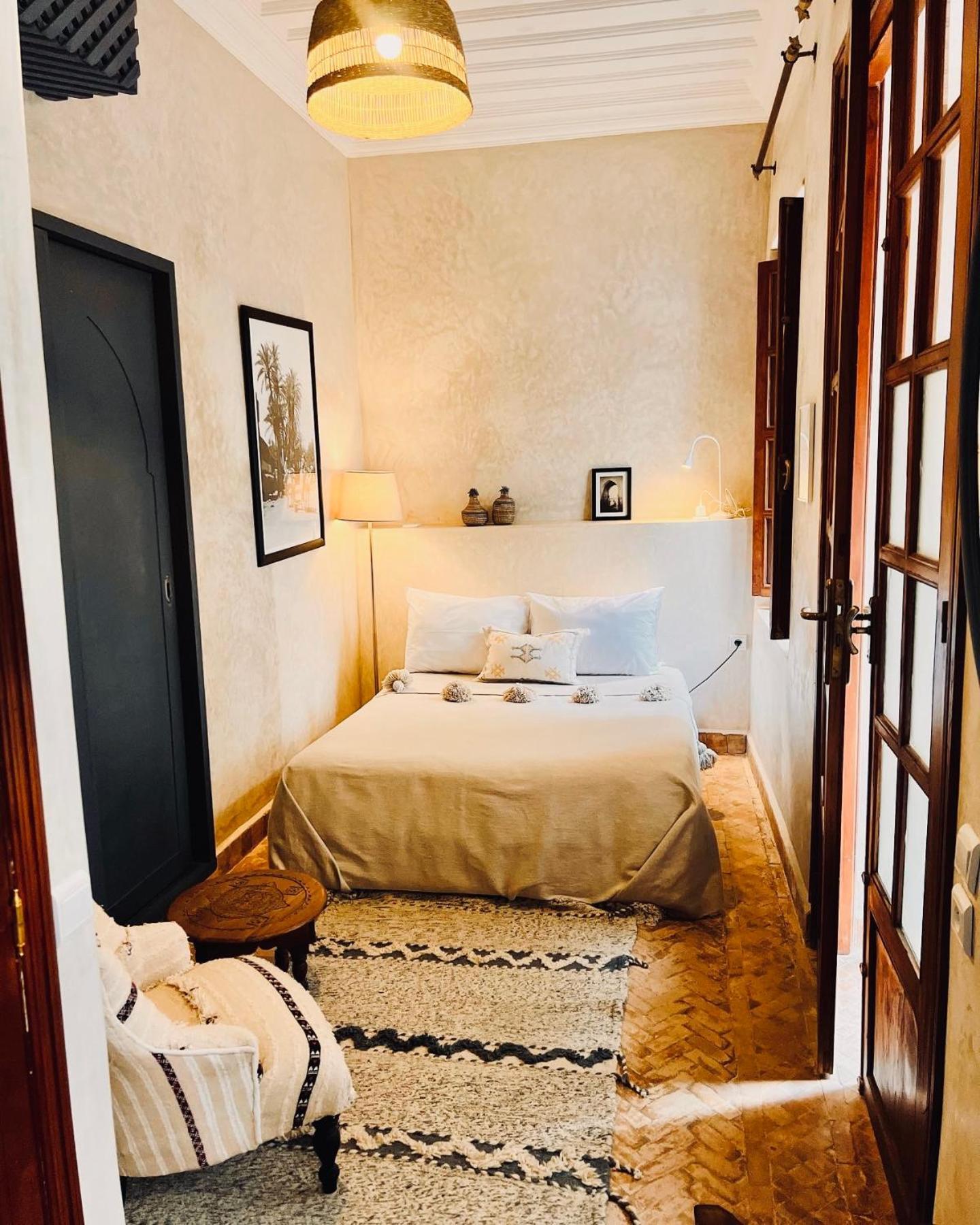 Riad Prive Sadaka Bassin Rooftop Marrakesh Extérieur photo