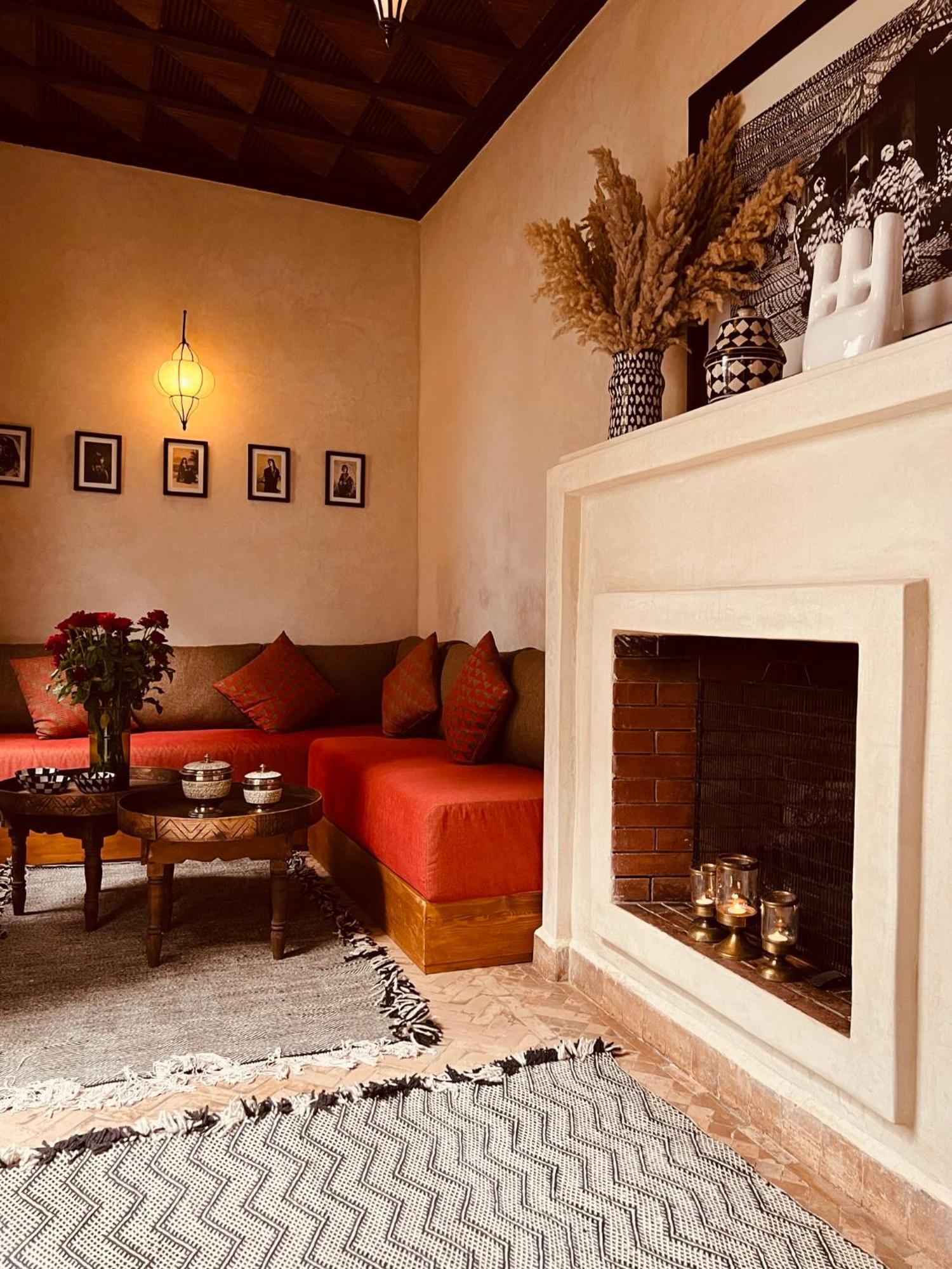 Riad Prive Sadaka Bassin Rooftop Marrakesh Extérieur photo